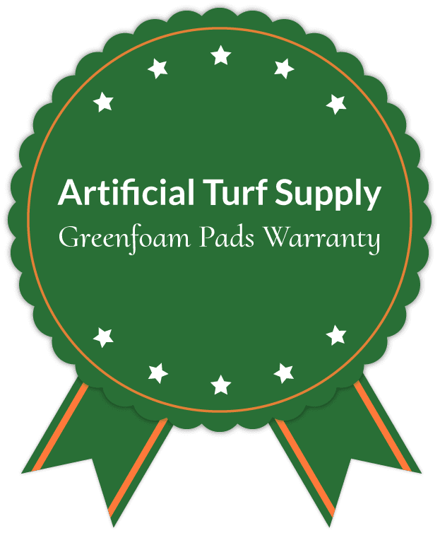 Greenfoam Pads Warranty Badge
