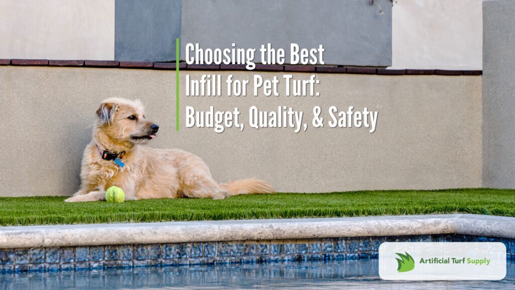 best infill for pet turf