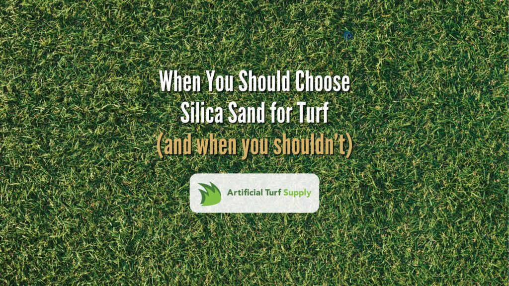 silica sand for turf